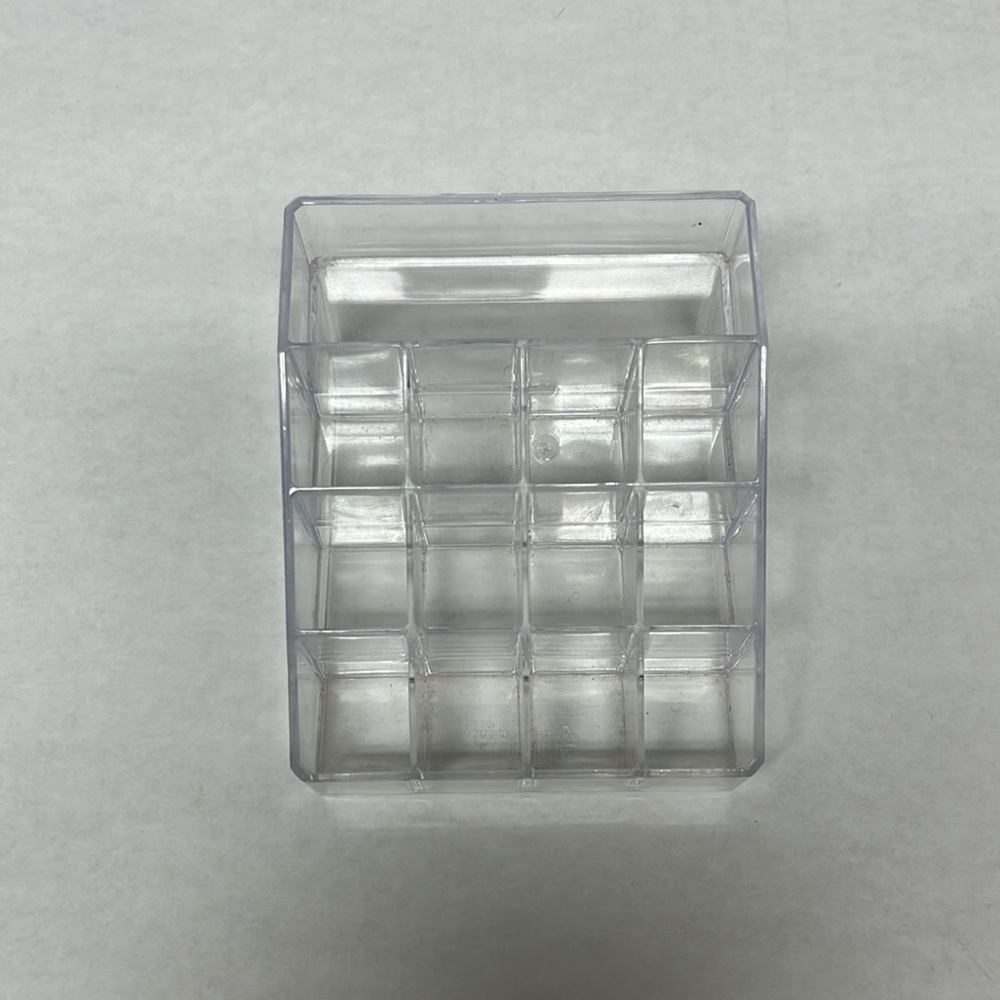 12 grid tiered Clear acrylic lipstick vanity makeup organizer - Picture 9 of 10